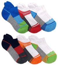 Jefferies 6pk Sport Half Cushion Tab Low Cut Socks