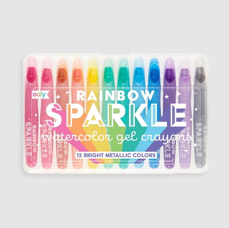 Ooly Rainbow Sparkle Watercolor Gel Crayons