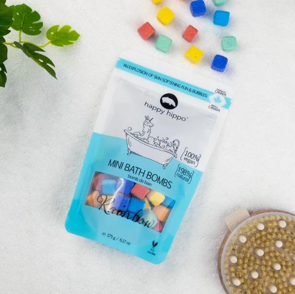 Happy Hippo Rainbow Mini Bath Bombs