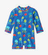 Hatley Tiny Jellyfish One-Piece Rash Guard