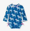 Hatley Zebra Long Sleeve Rash Guard