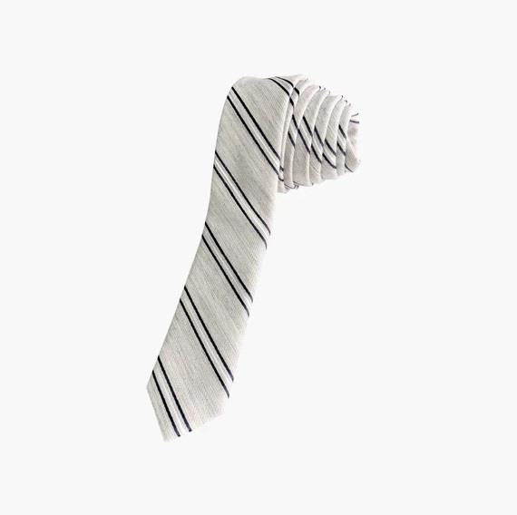 Appaman Grey Stripe Tie