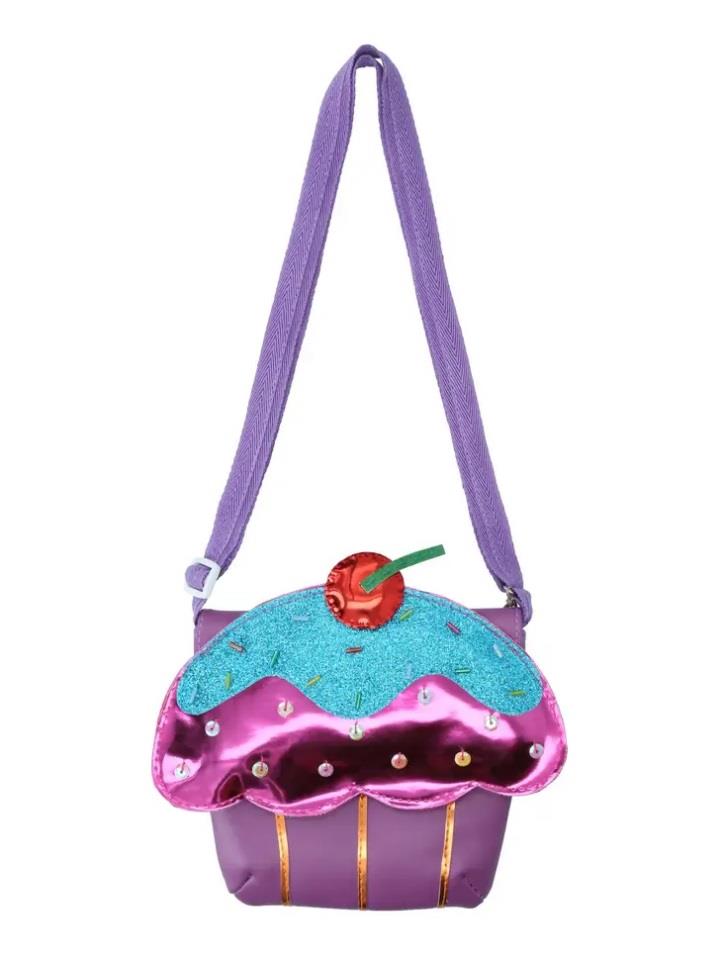 Lily & Momo Sparkle Cupcake Handbag