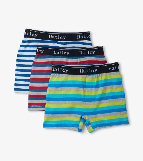Hatley 3pk Stripes Boxer Briefs