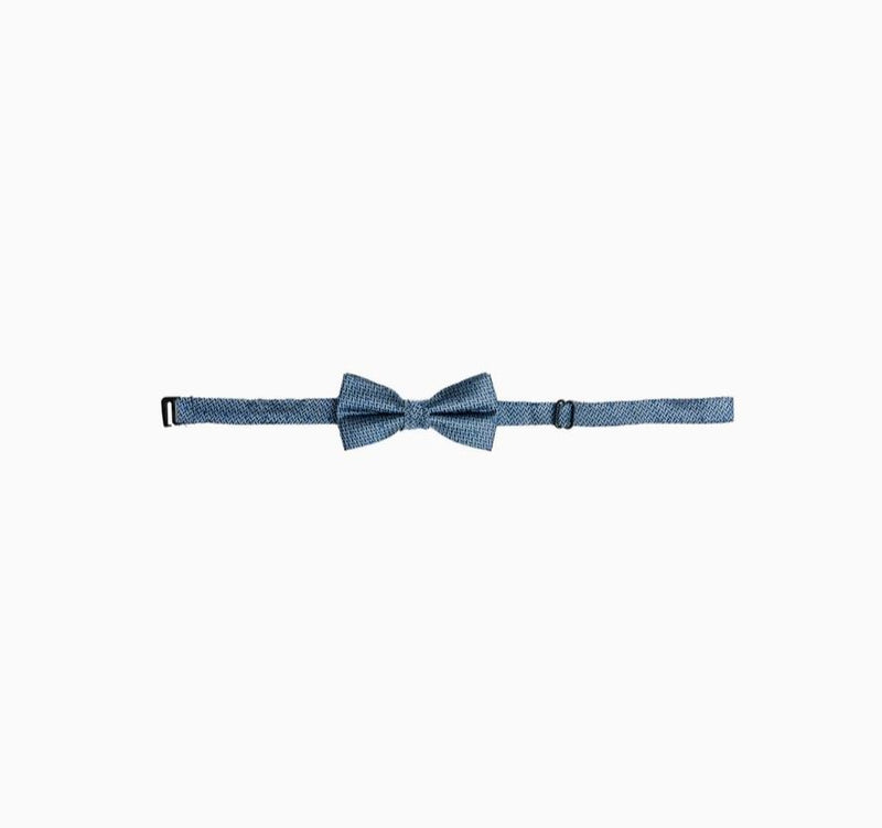 Isaac Mizrahi Blue Bow Tie