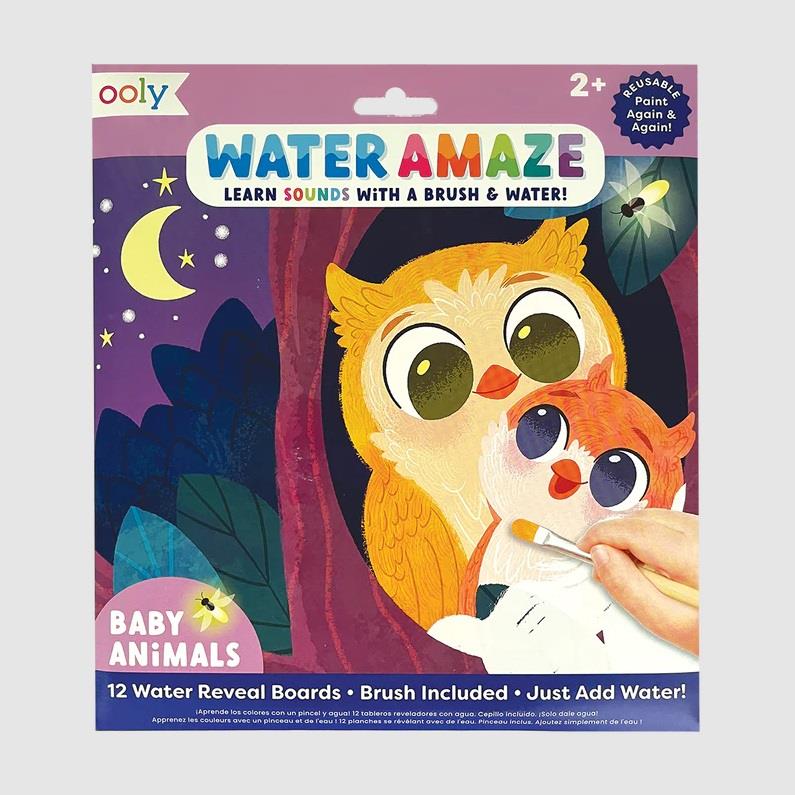 Ooly Baby Animals Water Amaze Water Reveal Boards