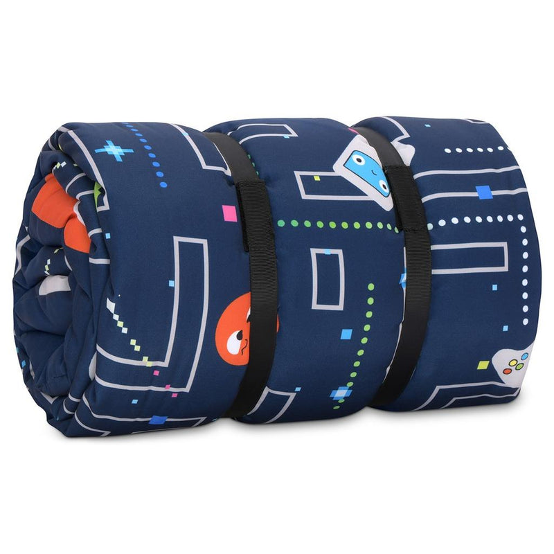 iScream Gamer Glitch Sleeping Bag and Pillow Set