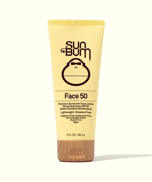 Sun Bum Original SPF 50 Sunscreen Face Lotion