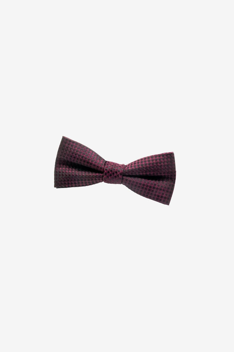 Appaman Black Burgundy Bow Tie