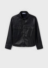 Mayoral Faux Leather Overshirt 7194