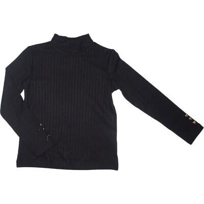 M.I.D Mock Neck Long Sleeve Top