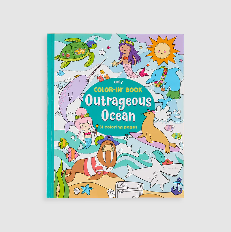 Ooly Outrageous Ocean Coloring Book