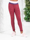 Jill Yoga Double Waist Printed Legging