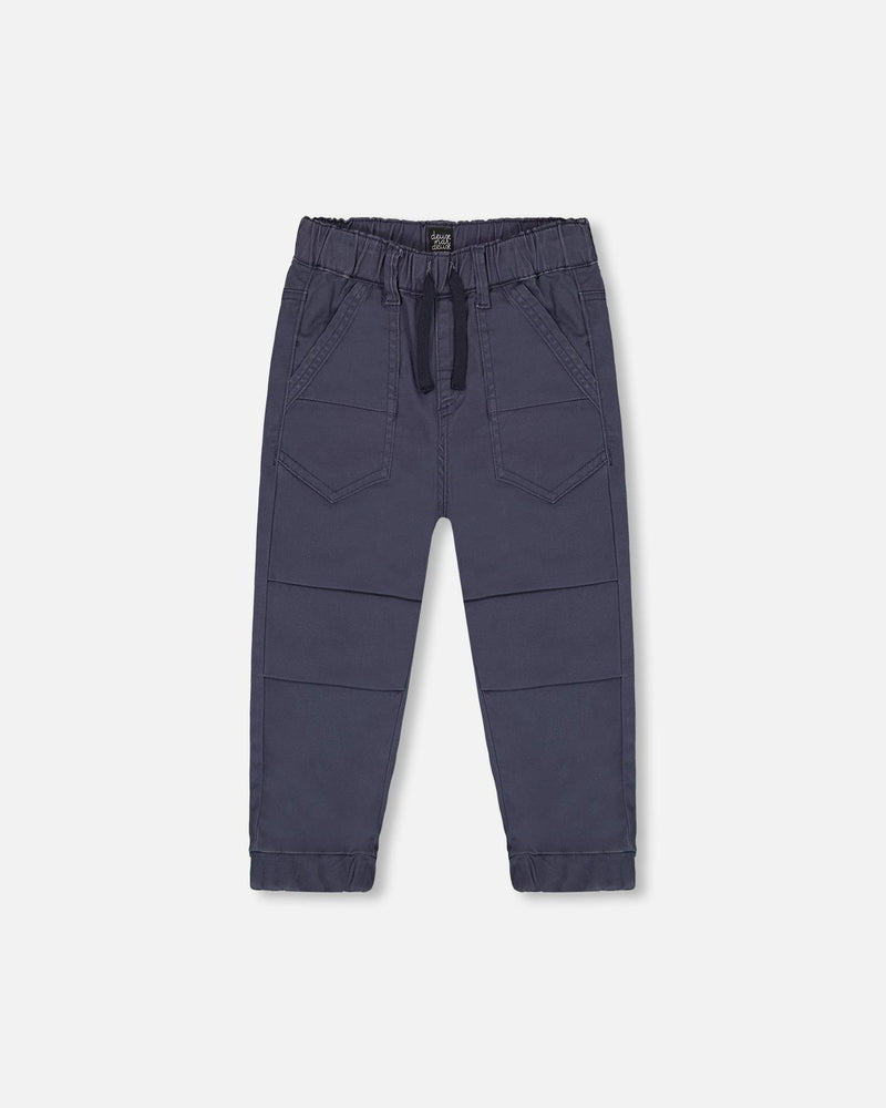 Deux Par Deux Stretch Twill Jogger