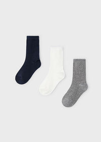 Mayoral 3pk Socks 10806