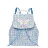 OMG Butterfly Tweed Drawstring Mini Backpack