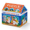 Crocodile Creek 50pc Bunny House Puzzle