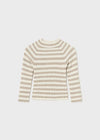 Mayoral Striped Mockneck 2046