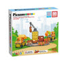 PicassoTiles 5-in-1 Magnetic Tile Brick Block Construction Set