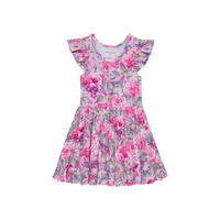 Posh Peanut Ellery Ruffled Twirl Dress