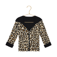 Posh Peanut Lana Leopard Reversible Jacket