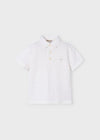 Mayoral Geometric Print Polo Shirt 3101