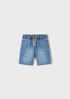 Mayoral Denim Short with Elastic Waistband 3222