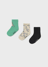 Mayoral 3pk Baby Socks 10870