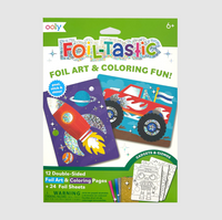 Ooly Gadgets & Gizmos Foil-tastic Foil Art & Coloring Set