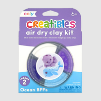 Ooly Ocean BFFs Creatibles Mini Air Dry Clay Kit