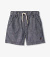 Hatley Striped Blue Woven Short