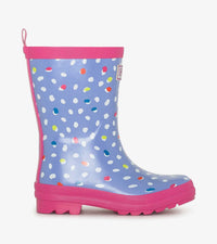 Hatley Lots of Dots Shiny Rain Boot