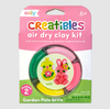 Ooly Creatibles Mini Air Dry Clay Kit - Garden Pals BFFs