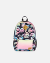Deux Par Deux Smiley Girl Backpack