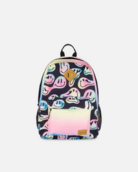 Deux Par Deux Smiley Girl Backpack