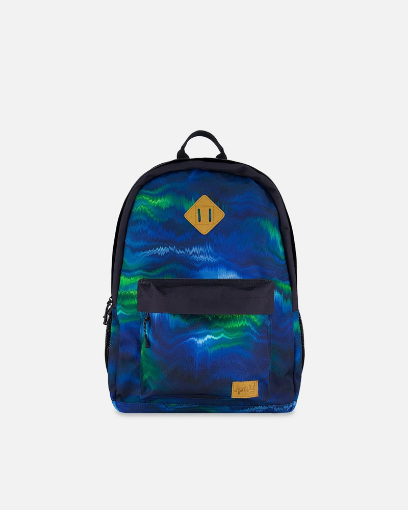 Deux Par Deux Aurora Borealis Backpack