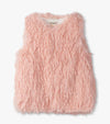 Hatley Feather Faux Fur Vest