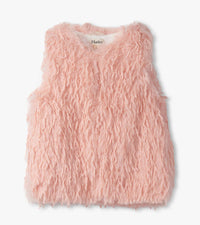 Hatley Feather Faux Fur Vest