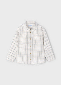 Mayoral Long Sleeve Button Down 4128