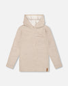 Deux Par Deux Soft Jersey Hooded Top