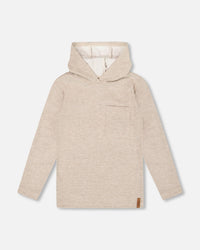Deux Par Deux Soft Jersey Hooded Top