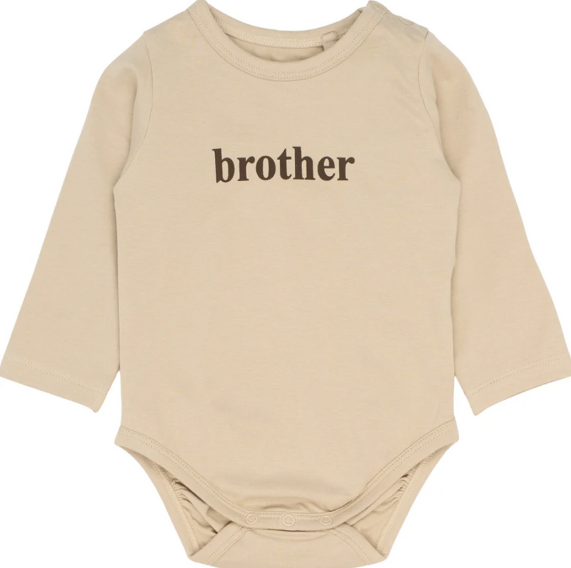 The New Brother Long Sleeve Bodysuit