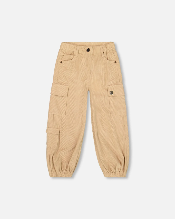 Deux Par Deux Corduroy Parachute Pants