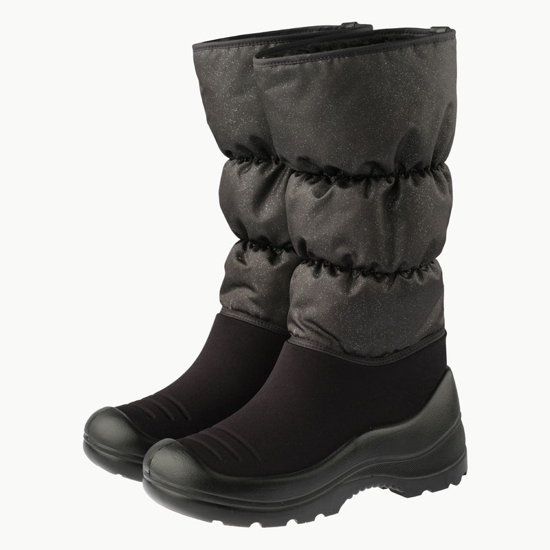 Kuoma Musta Glitter Boot