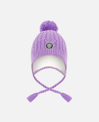 Deux Par Deux Lined Toque with Pompom