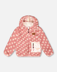 Deux Par Deux Reversible Mid-Season Sherpa Jacket