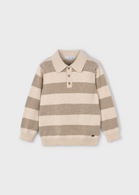 Mayoral Long Sleeve Polo 4122