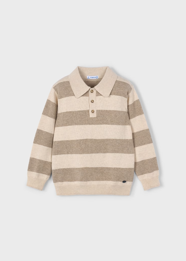 Mayoral Long Sleeve Polo 4122