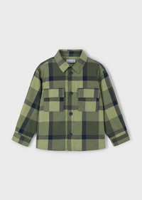 Mayoral Plaid Overshirt 4123