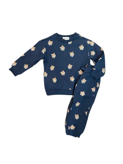 Miles The Label Baby Go Tiger Sweatshirt & Jogger Set